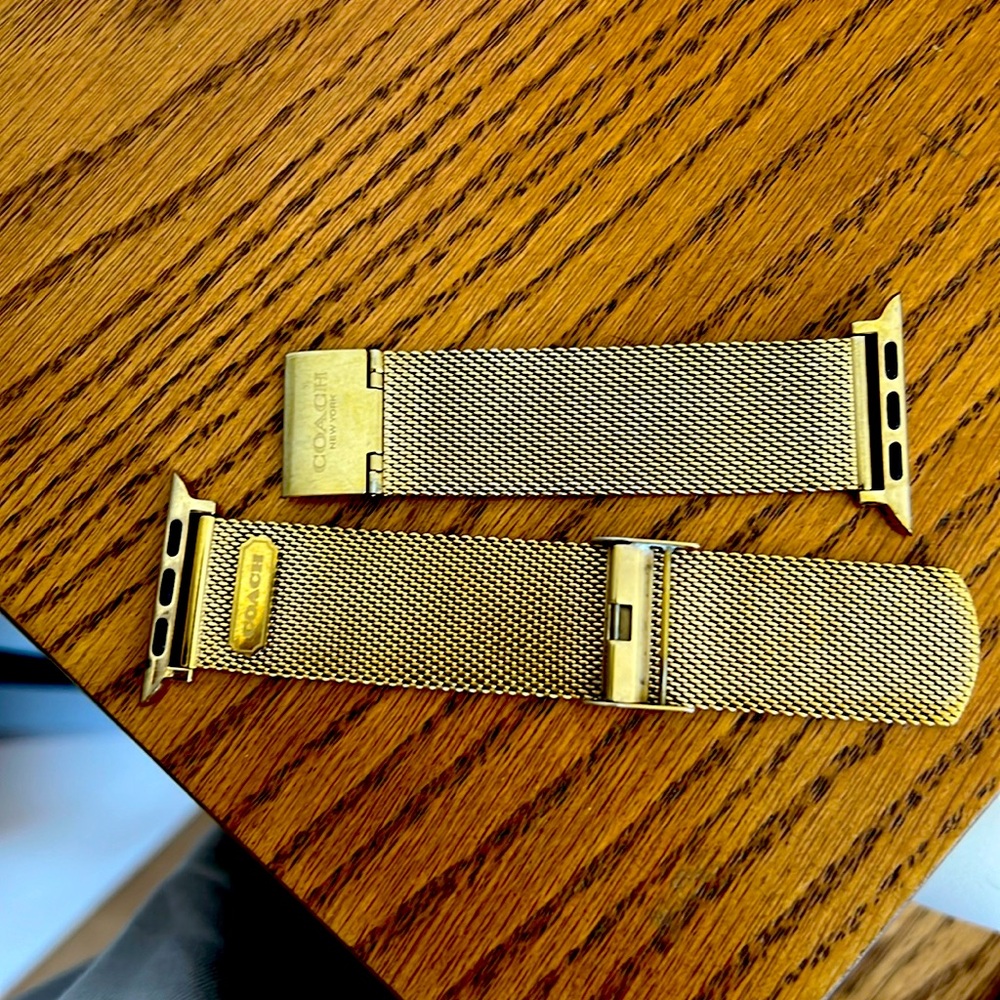 Coach Apple Watch Gen 3 band